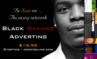 Multiple Shades of You Online - Black Banner Advertising