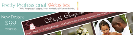 Pretty Professional Website Design by LaShanda Henry